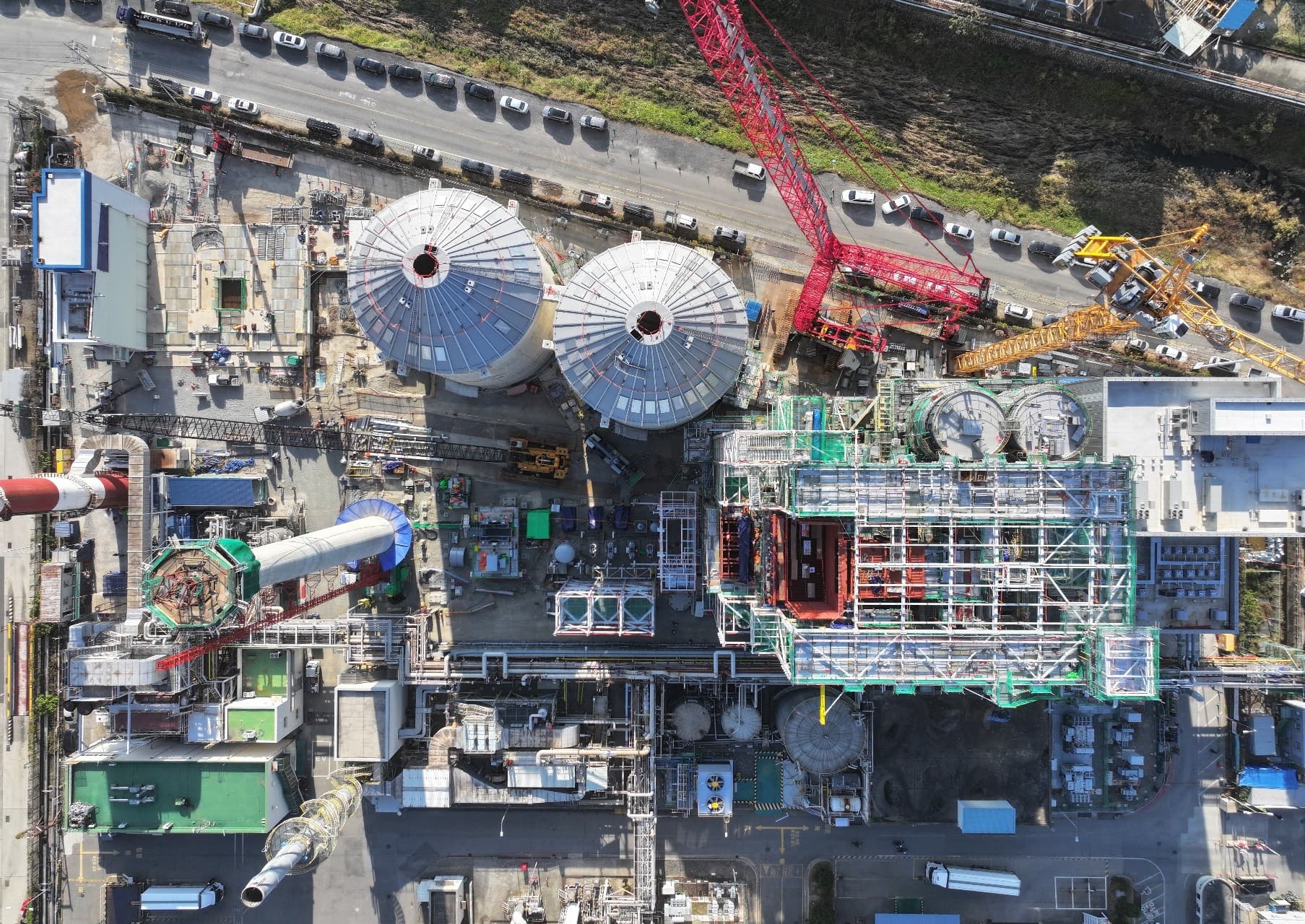 TW 바이오매스 열병합 발전소 기계/배관/철골공사